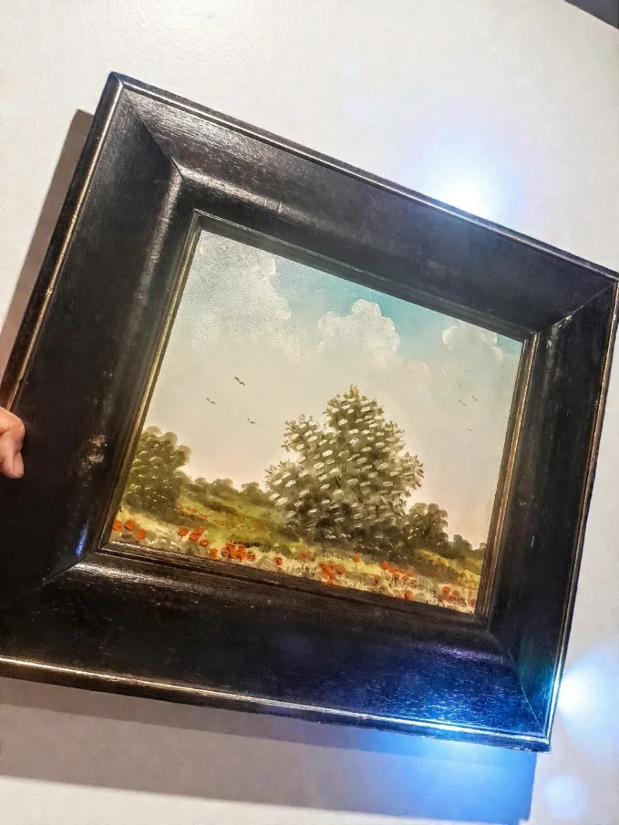 Beautiful oil painting with poppies - Image 1