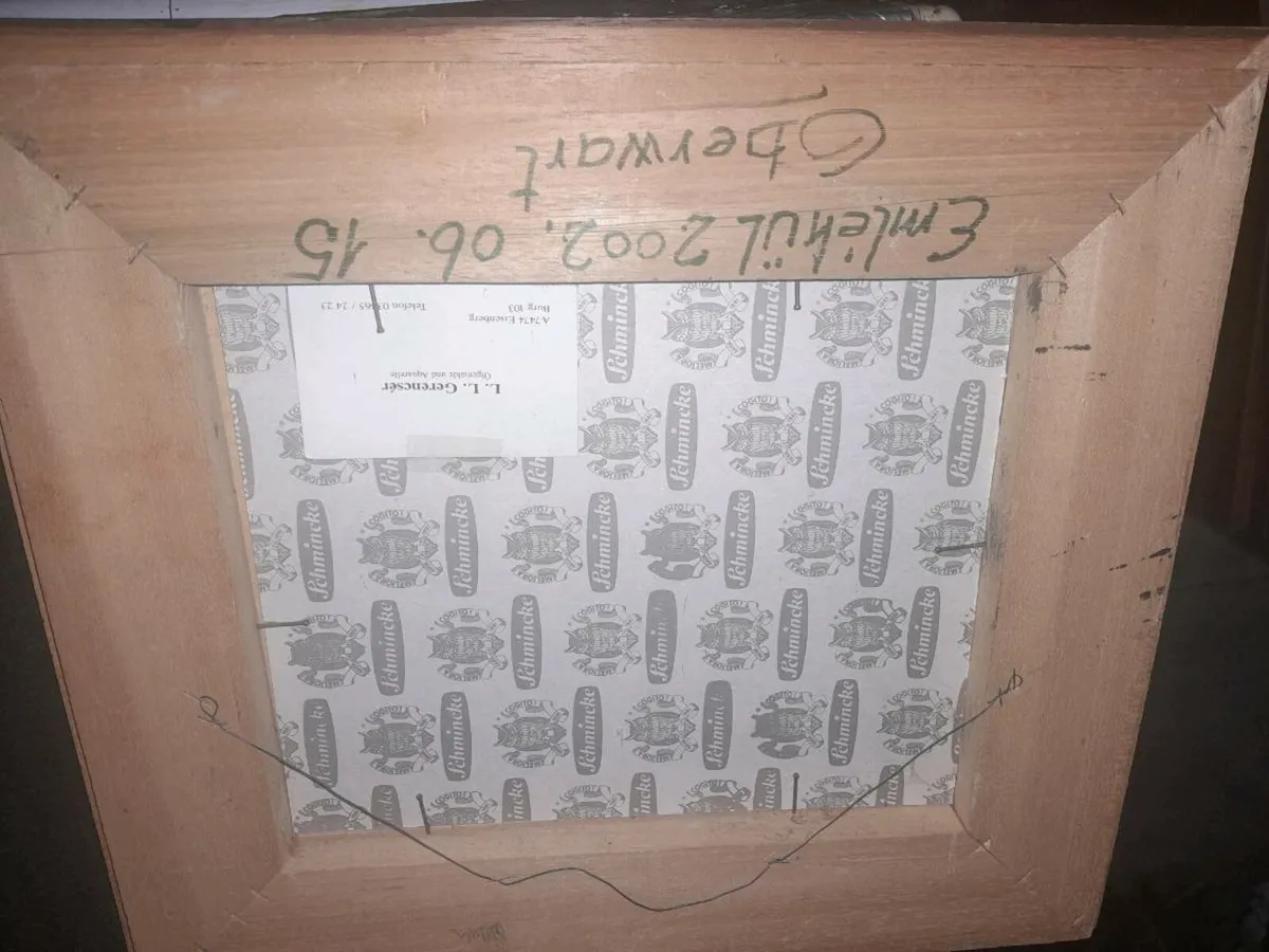 Beautiful oil painting with poppies - Image 2