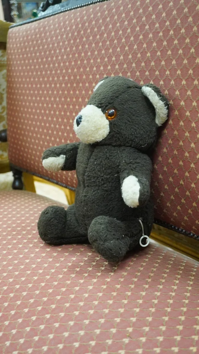 Vintage Dark Brown Teddy Bear - Image 2