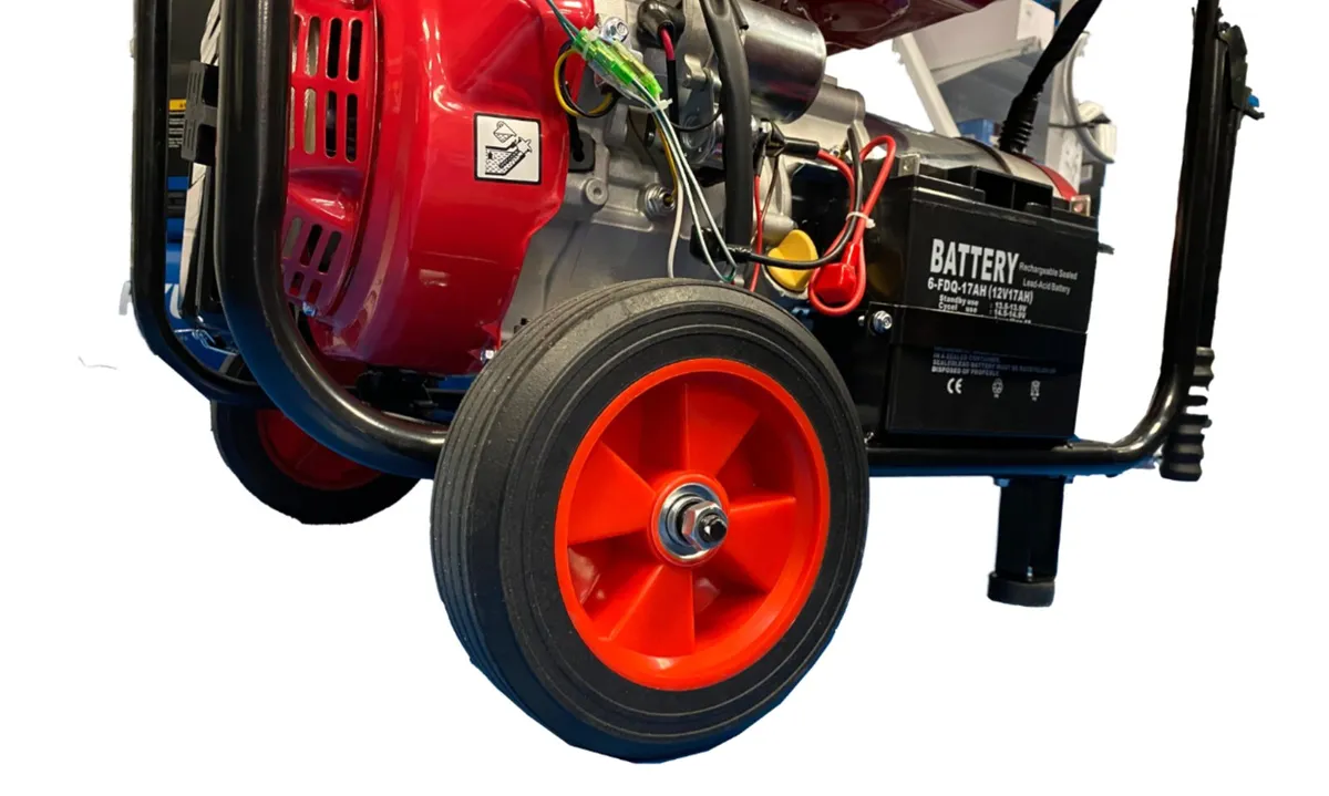 8.5 KVA 7.0kw Petrol 17HP Generator Electric start - Image 4