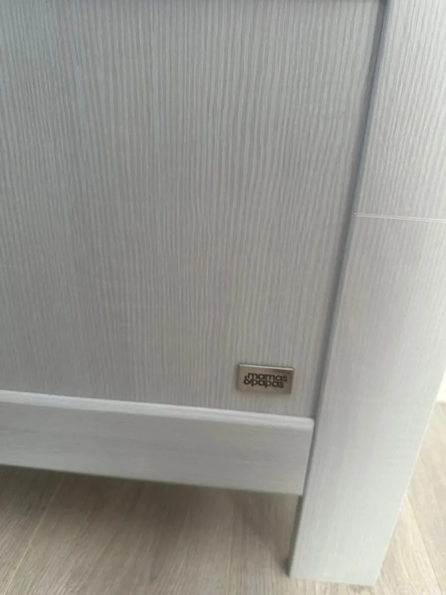 Mamas and Papas Cotbed and chest of  drawer set - Image 3