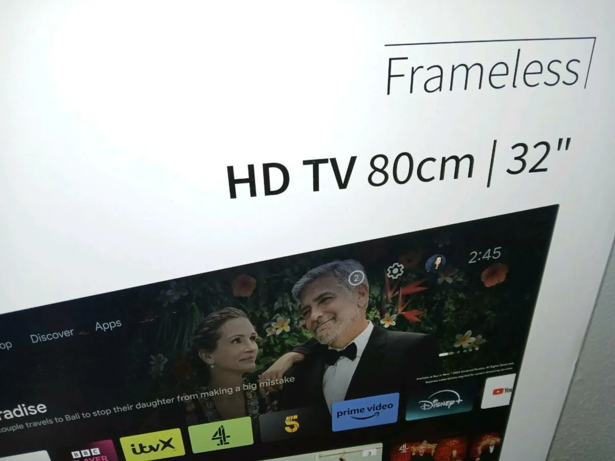 New Sharp 32 inch Smart frameless tv. - Image 2