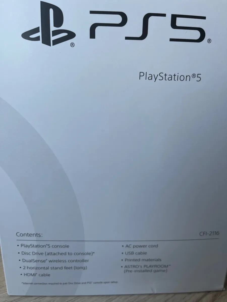 PlayStation 5 Disc Console Slim 1TB, 1 month old - Image 4