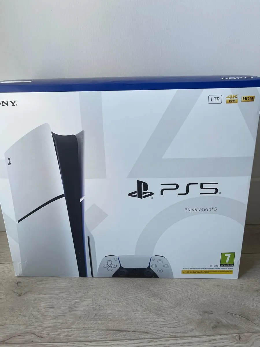 PlayStation 5 Disc Console Slim 1TB, 1 month old - Image 1