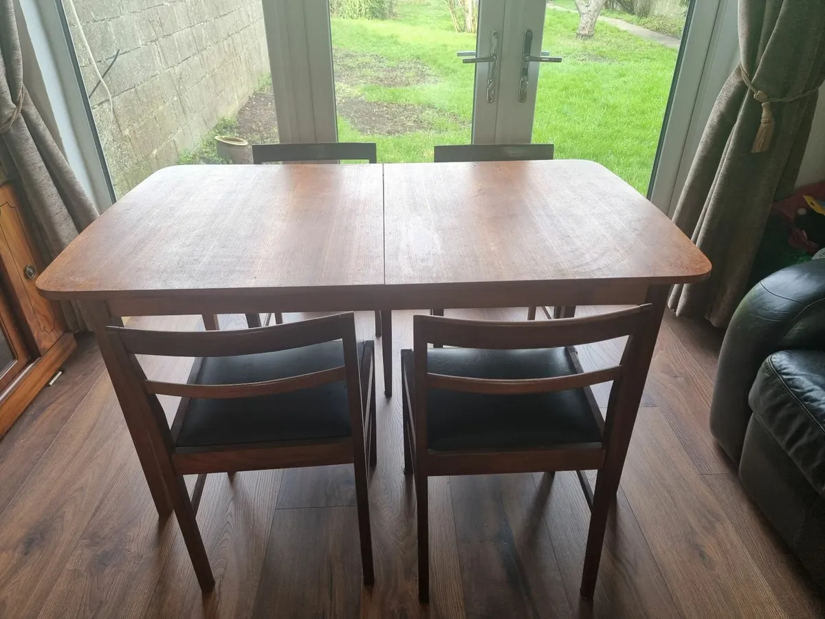 Dining Table and Chairs – Solid Wood - Image 2