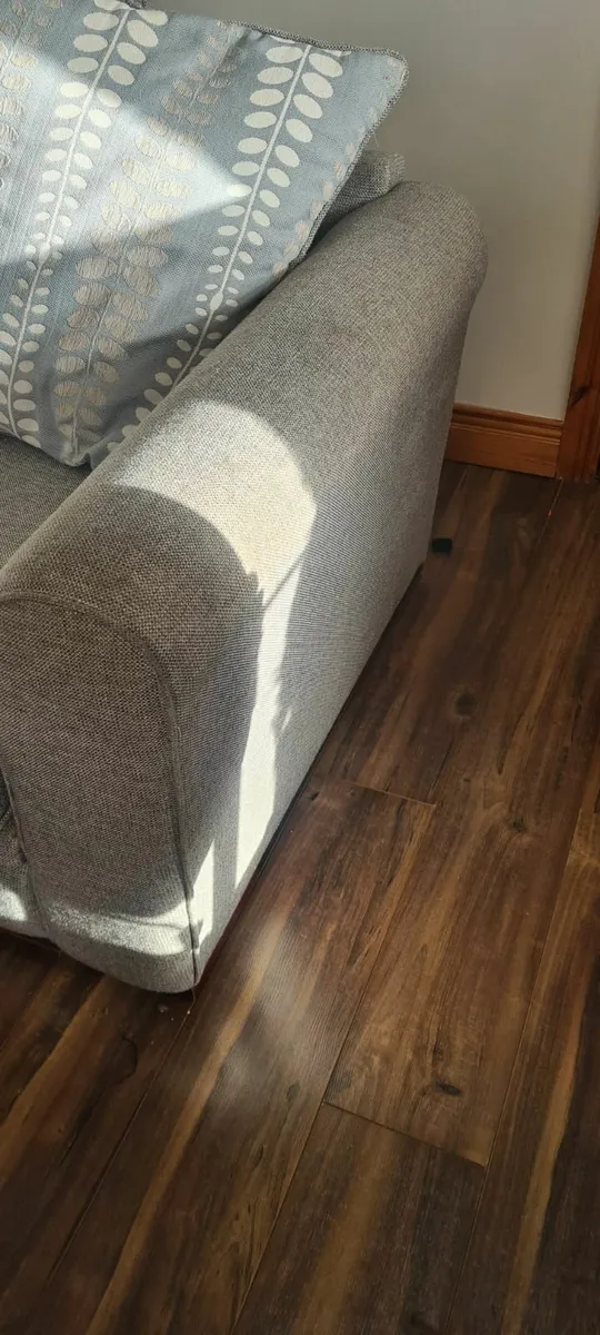 2-Seater & 3-Seater Fabric Sofas – Excellent Cond - Image 4