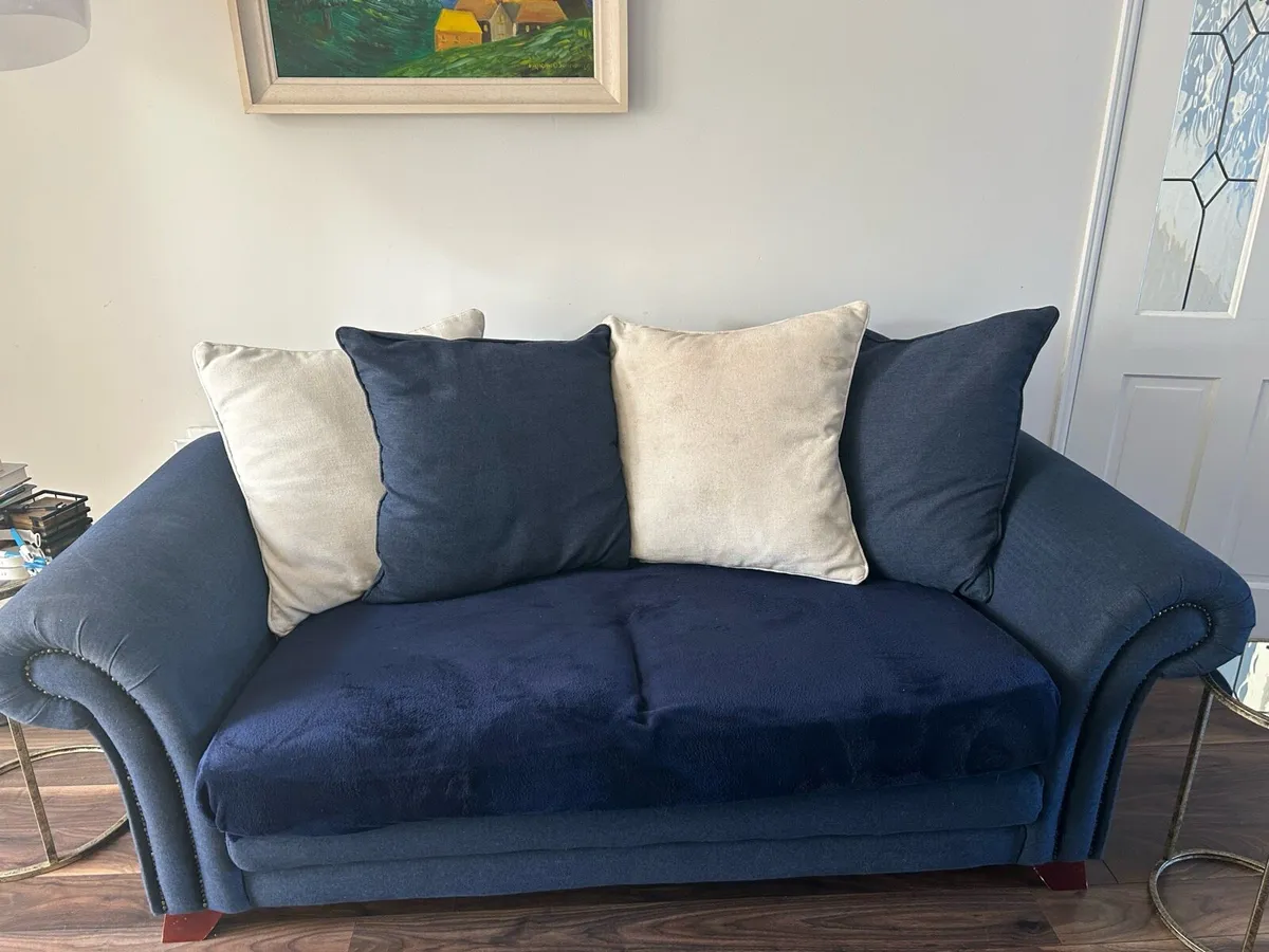 3 Seater Pillow Back Couch - Image 2