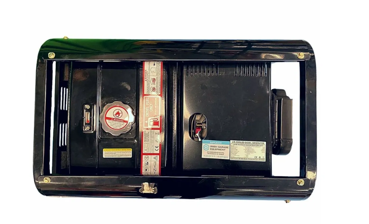 8.0kva Diesel Site Generator  Key or Pull Start - Image 3