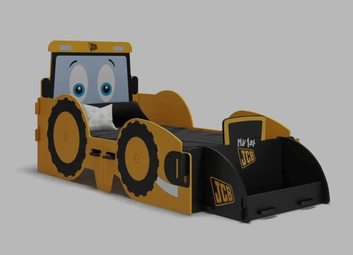 JCB Kids Bed - Image 1