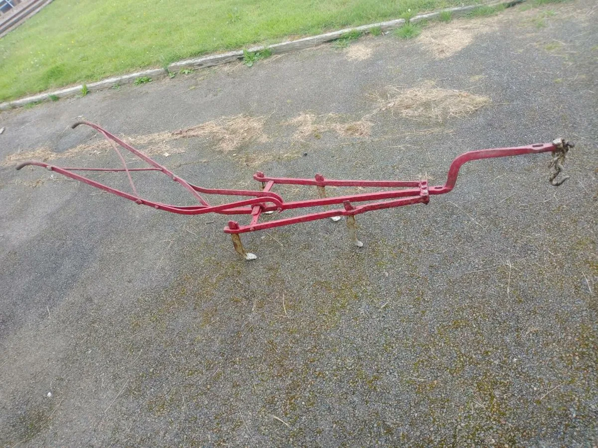 Vintage Horse Drawn Harrow / Scuffler. - Image 1