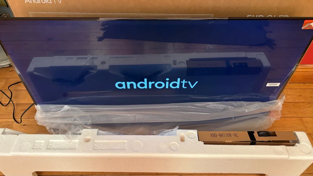 43 inch TCL QLED Android Smart TV - Brand New - Image 2