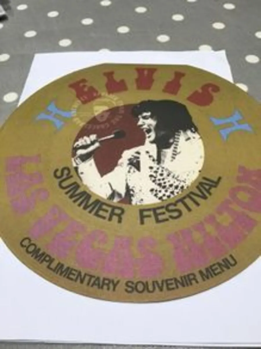 Elvis Memorabilia - Elvis Las Vegas Souvenir