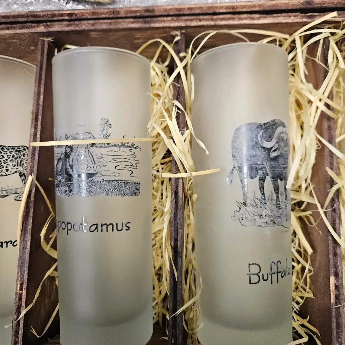 African frosted glasses - Image 3