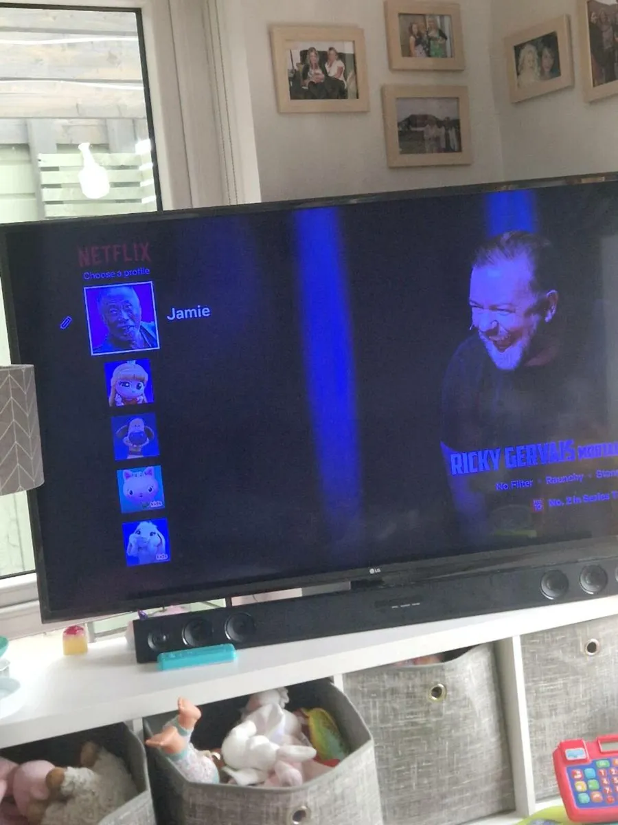 LG 55" Smart TV (read description) - Image 1