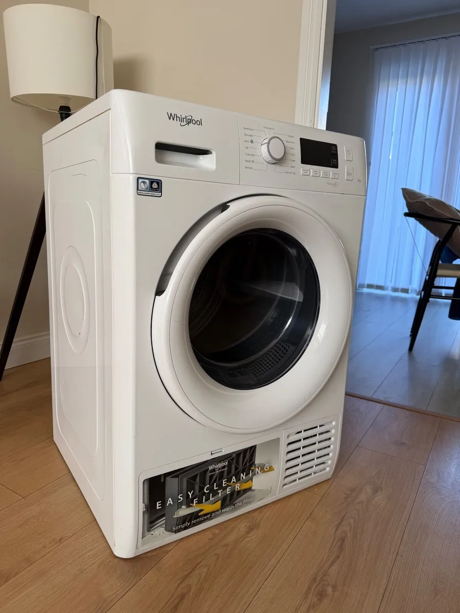 Whirlpool 8kg Heat Pump Dryer | A++ Energy Rating - Image 1