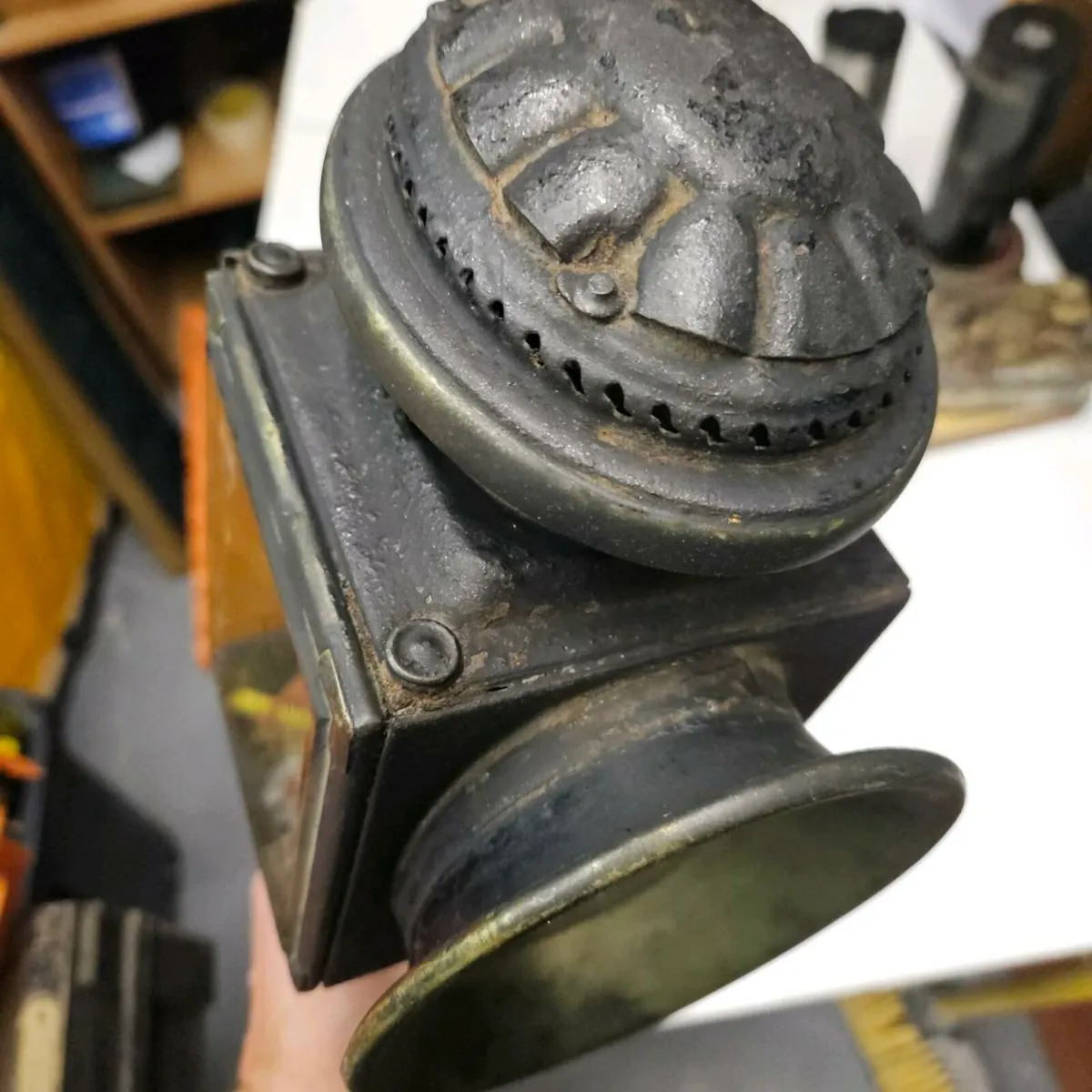 Antique carriage lamp - Image 3