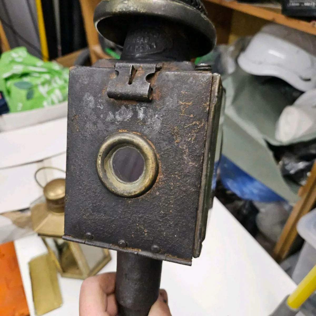 Antique carriage lamp - Image 4