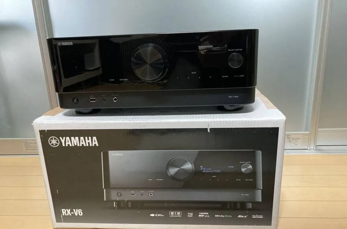 !! LAST PRICE !! - LIKE NEW - Beautiful Yamaha RX-V6A - 7.2-channel Av Receiver With 8k Hdmi - Image 2