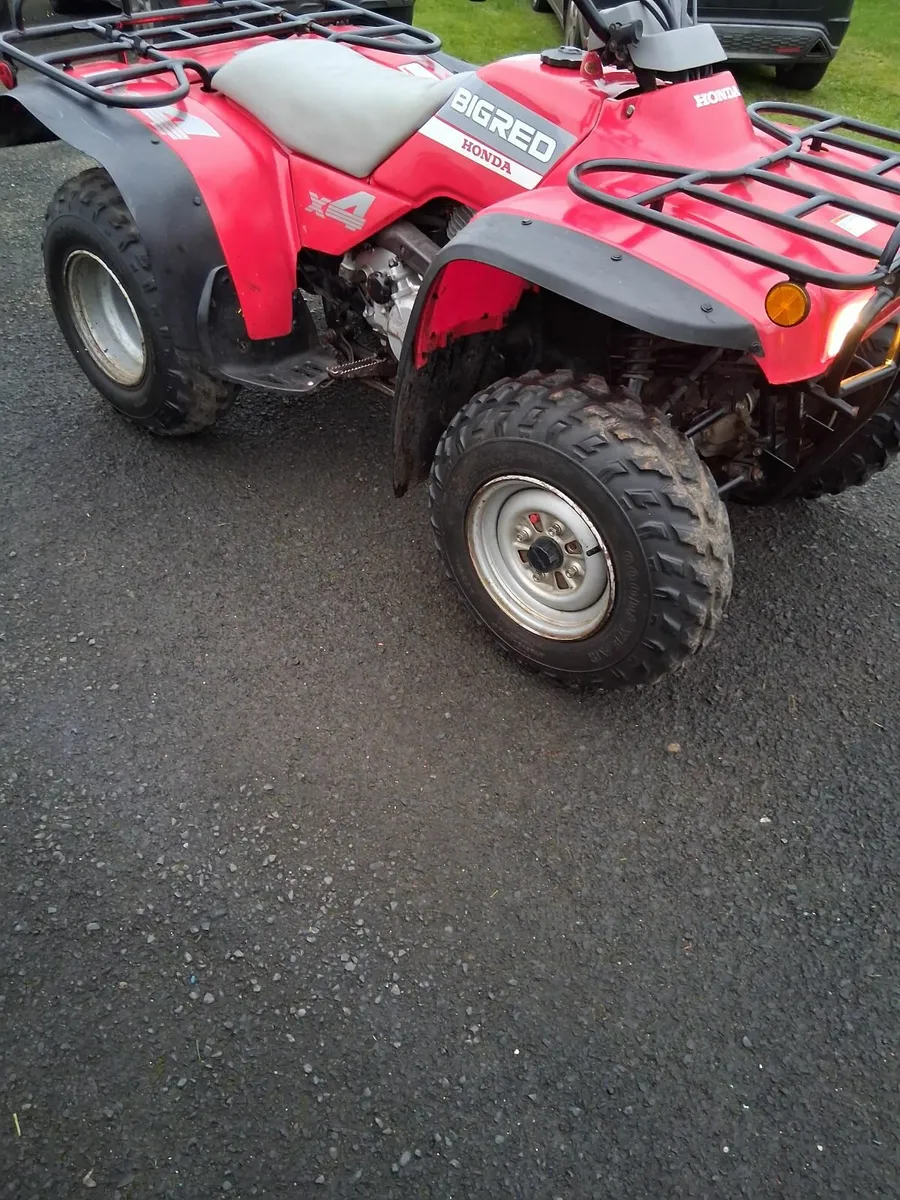 1993 honda big red 300 - Image 2