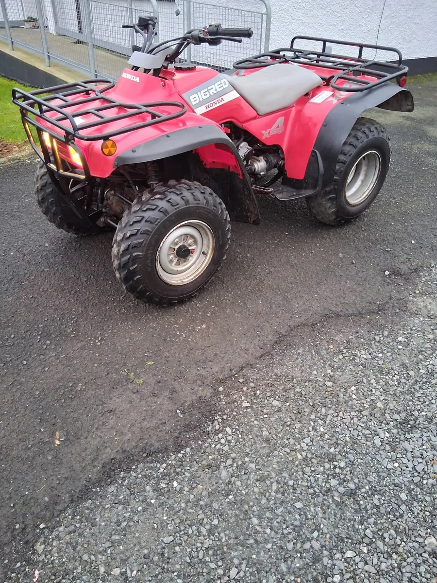 1993 honda big red 300 - Image 3