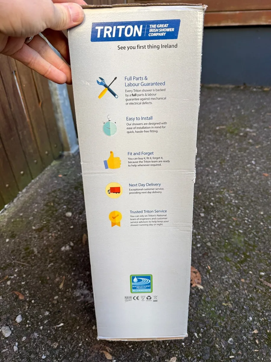 Triton T90SR pumped electric shower - Image 2