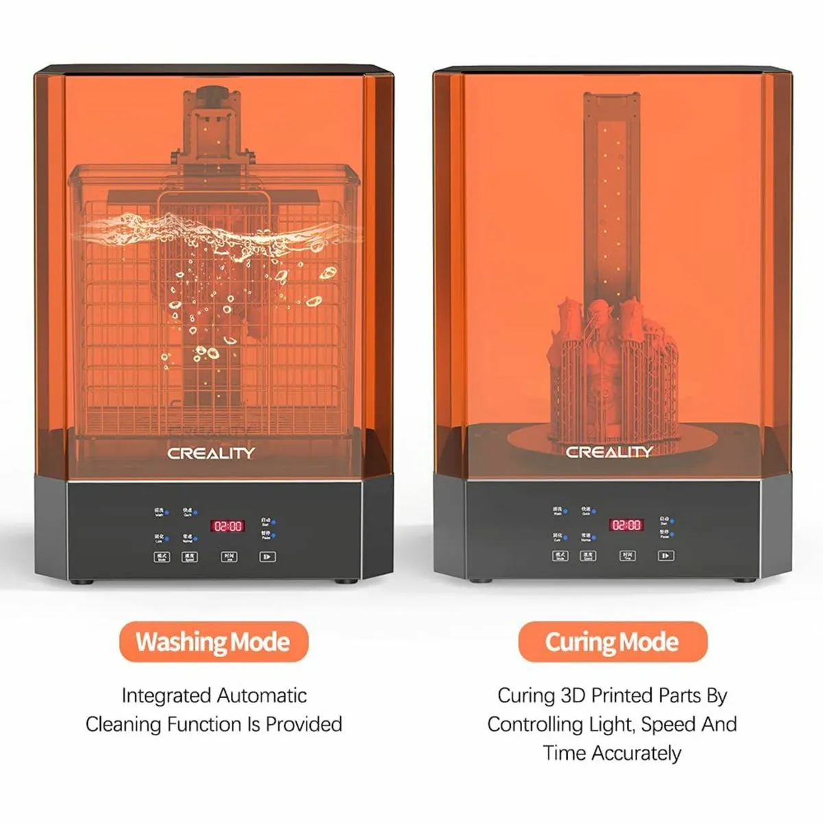 CREALITY Wash & Cure UW-02 Machune for 3D Printer - Image 4