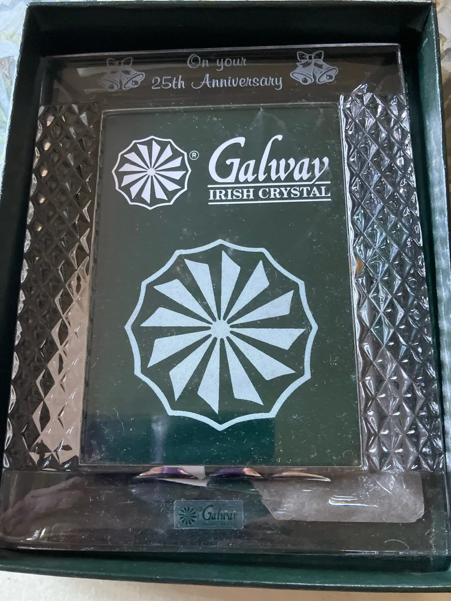 Galway Crystal frame