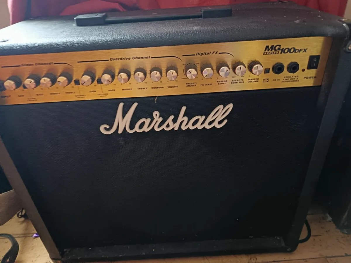 Marshall 100 WATT amp, - Image 1