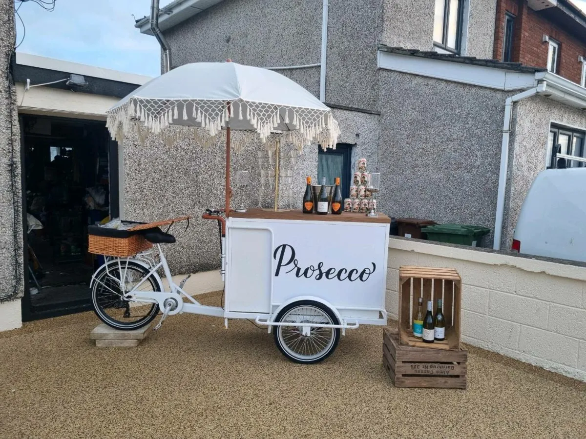 Prosecco cart / wedding / hotel drinks reception - Image 1