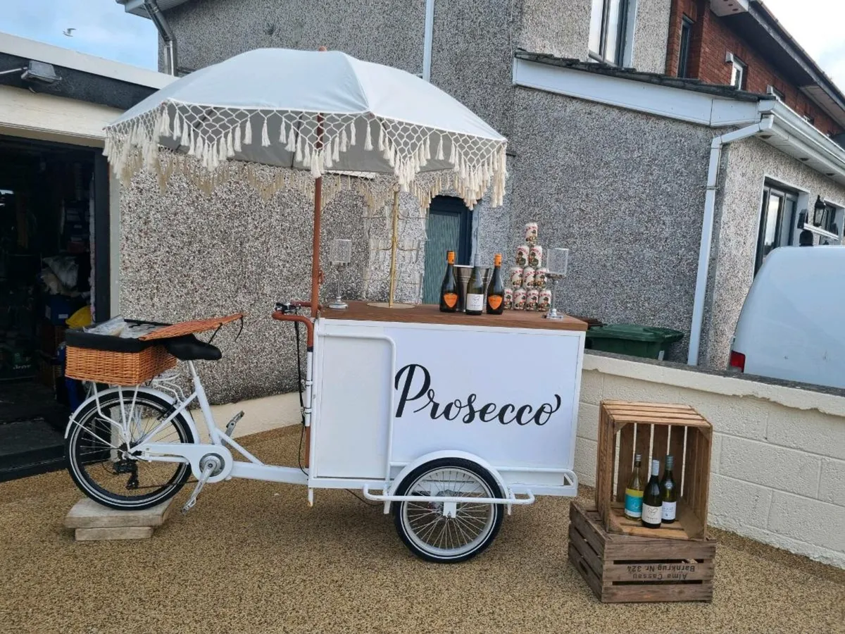 Prosecco cart / wedding / hotel drinks reception - Image 2