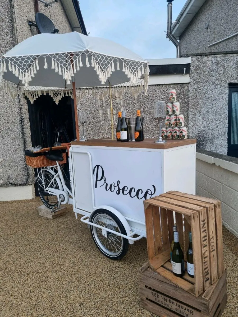 Prosecco cart / wedding / hotel drinks reception - Image 3