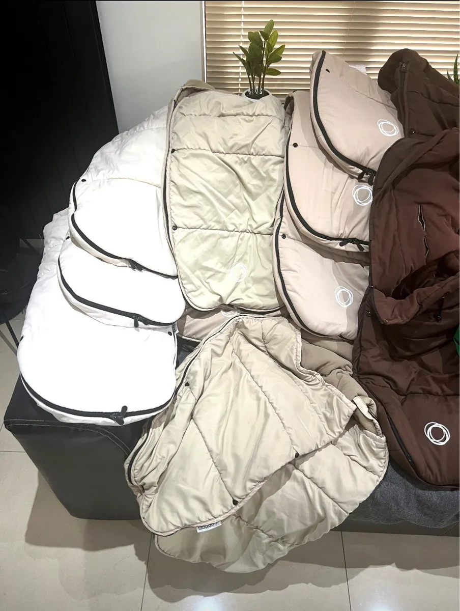 Bugaboo foot muffs in swords - Image 2