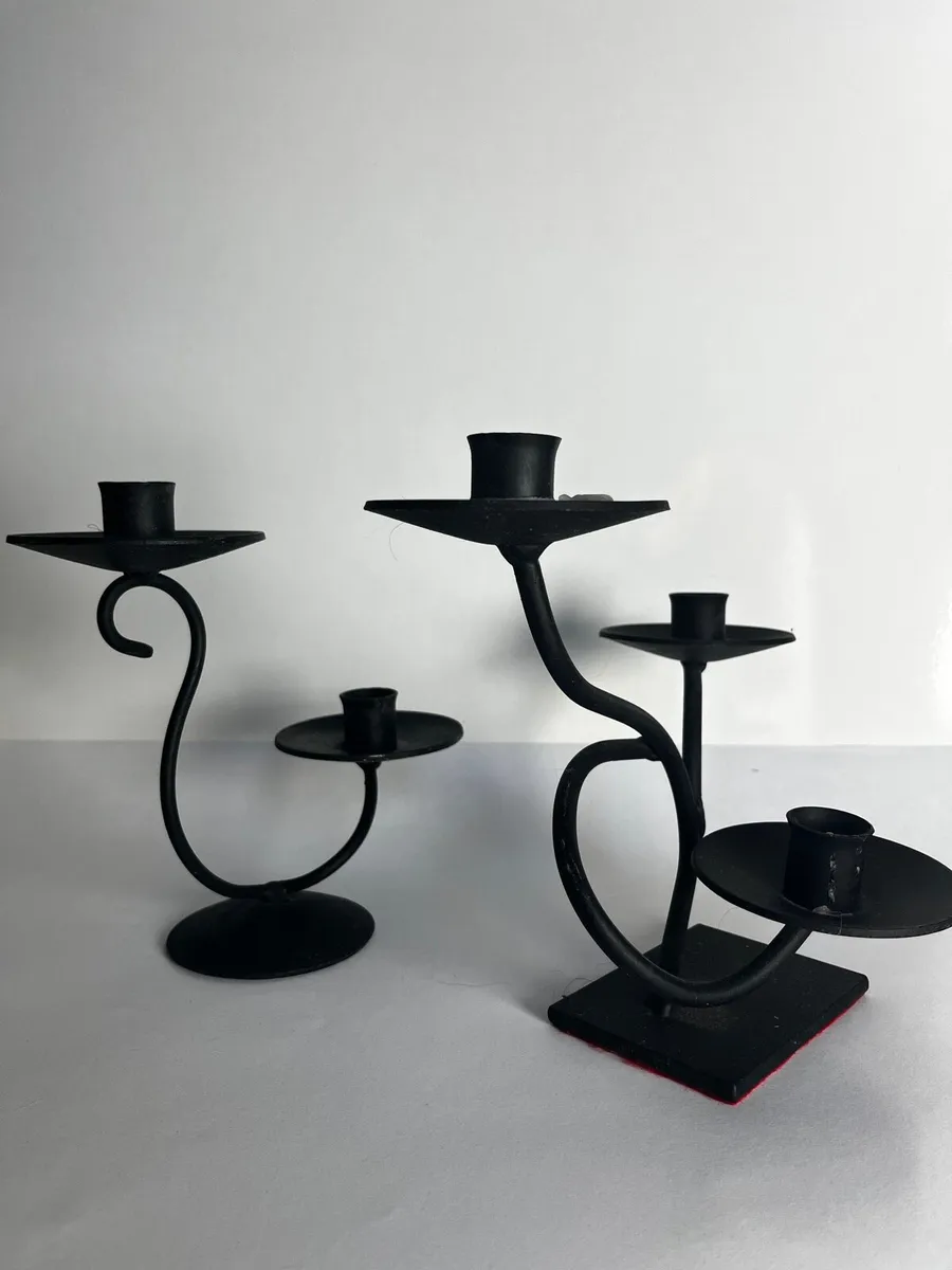 2 candle holders - Image 1