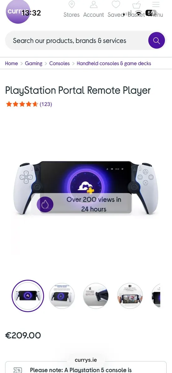 Ps portal brand new used once