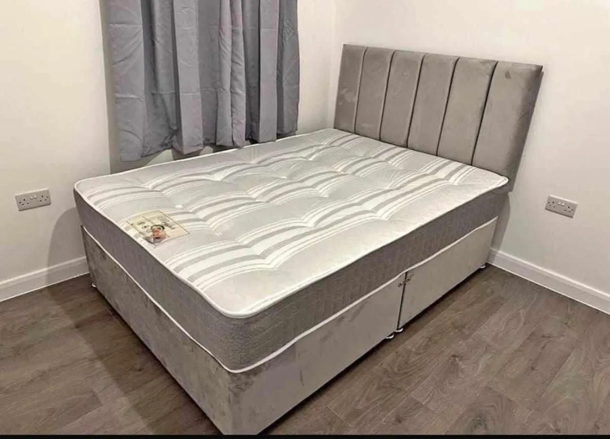 Brand new split divan base beds - Image 1
