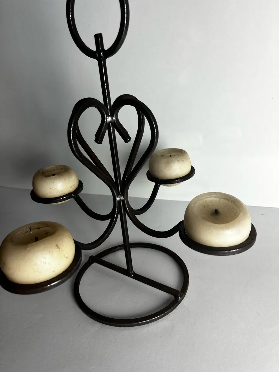 Iron candle holder - Image 2
