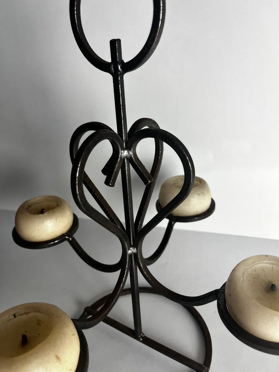 Iron candle holder - Image 3