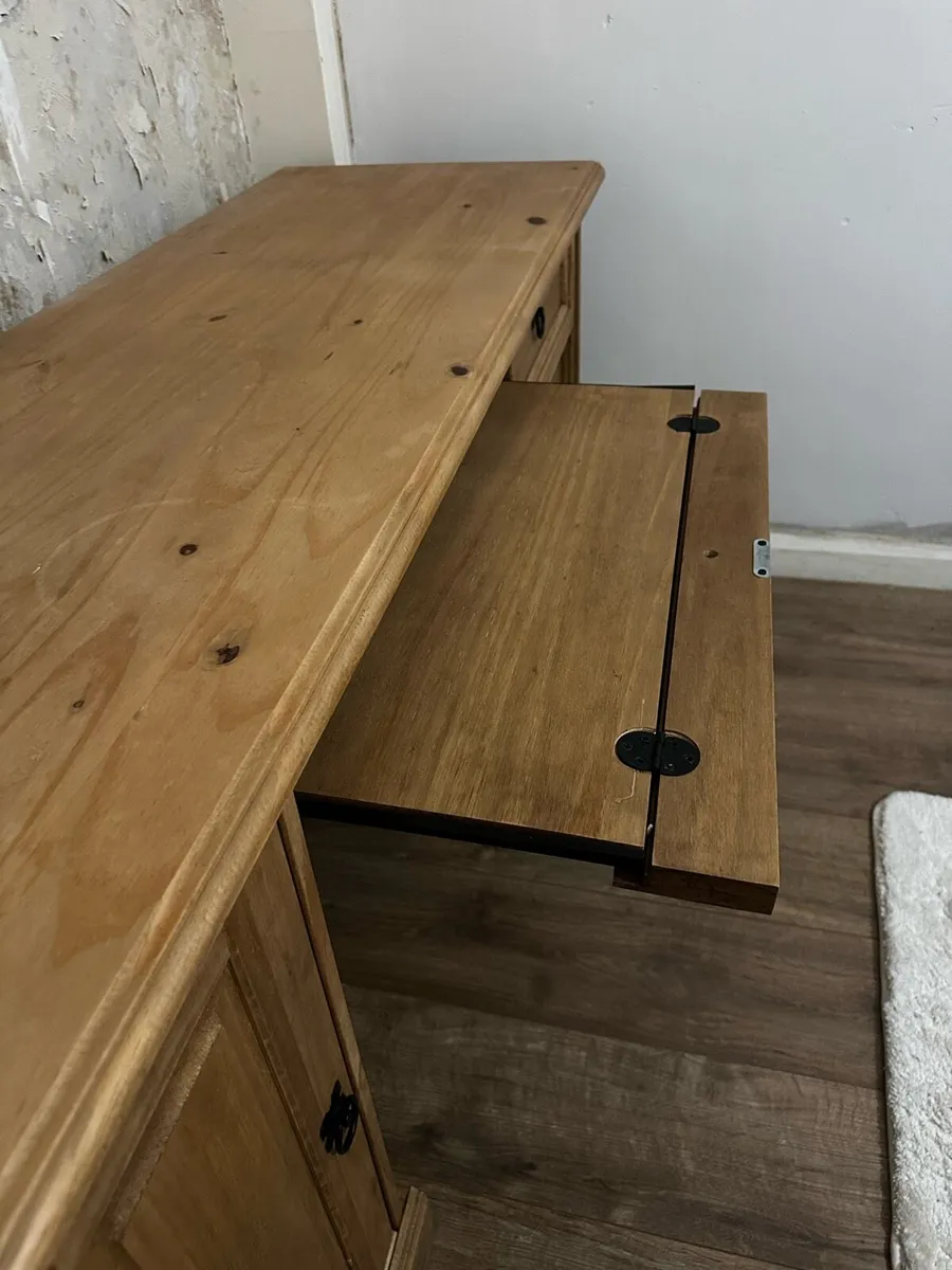 Oak Office / Computer Desk - Image 2