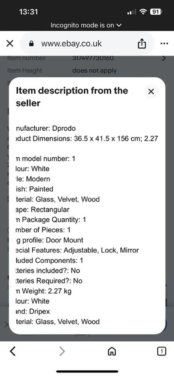 Jewellery wardrobe - Image 4