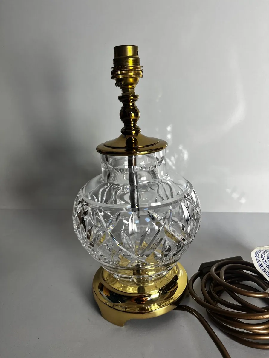Waterford Crystal Lamp - Image 1