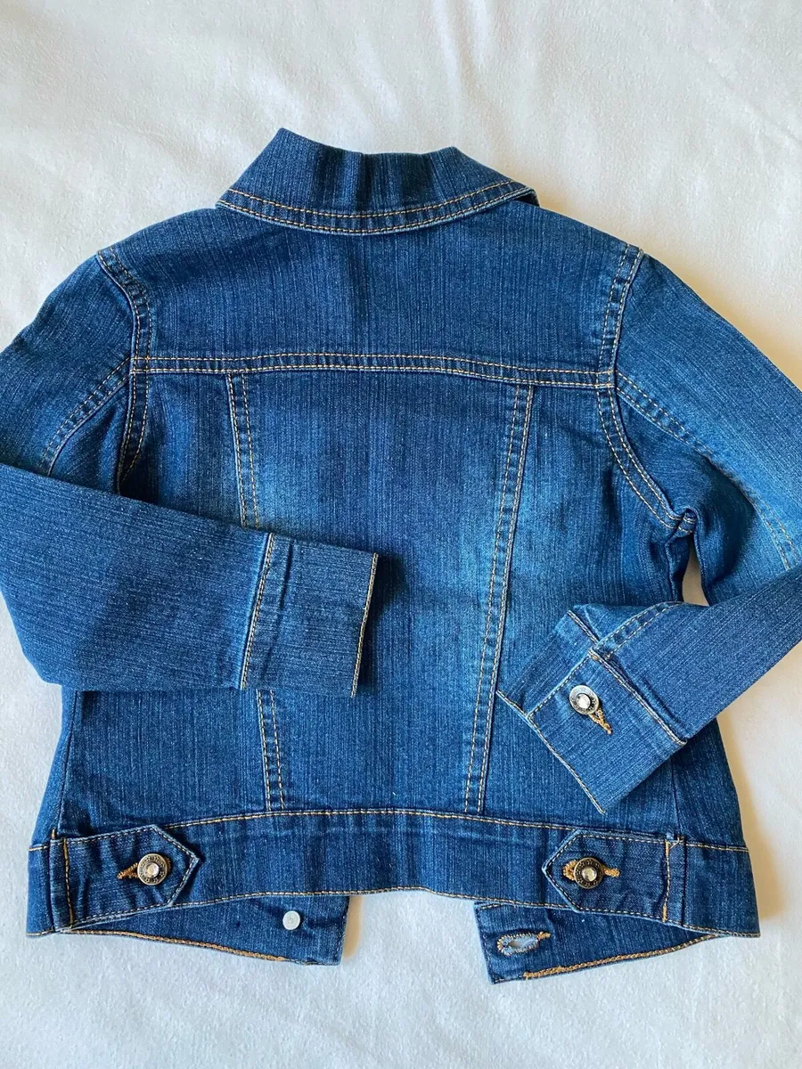 Girl’s Brand New Soft Blue Denim Jacket 2/3 years - Image 2