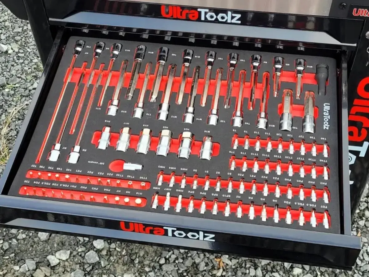 BRAND NEW 7 DRAWER TOOL CHEST FULL OF TOOLS - Image 3