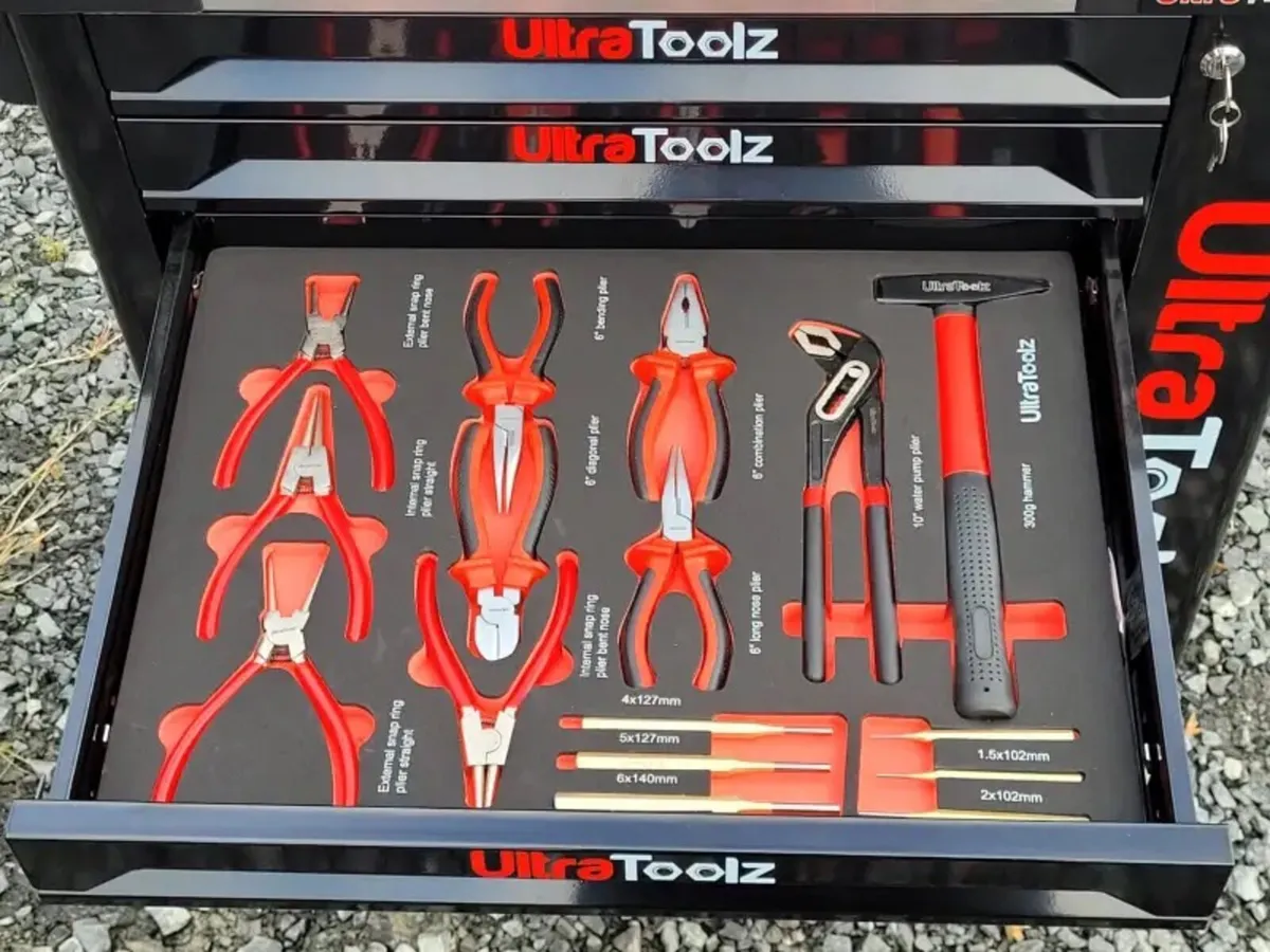 BRAND NEW 7 DRAWER TOOL CHEST FULL OF TOOLS - Image 4