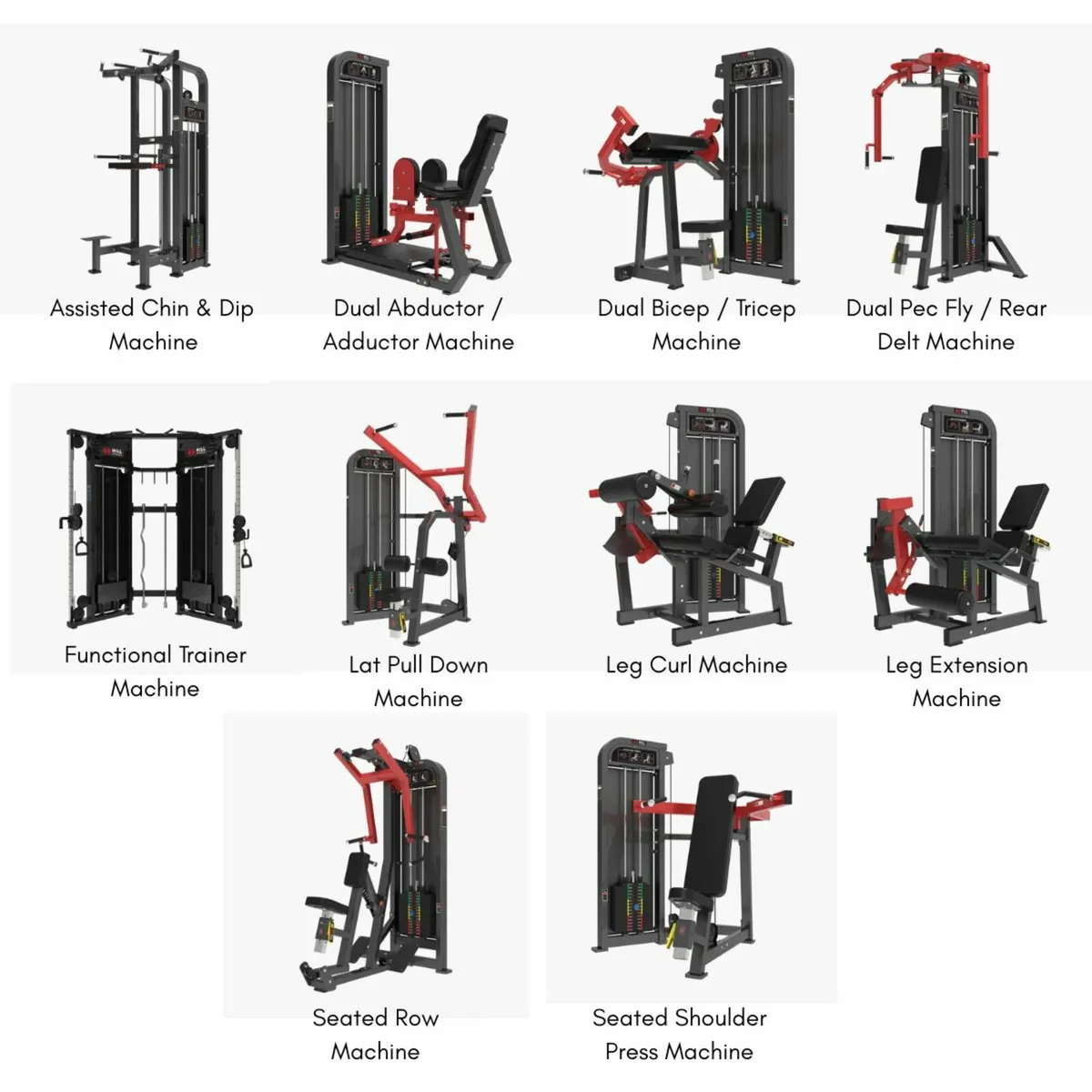 Apex Select Commercial Gym Machines - Weights Gym