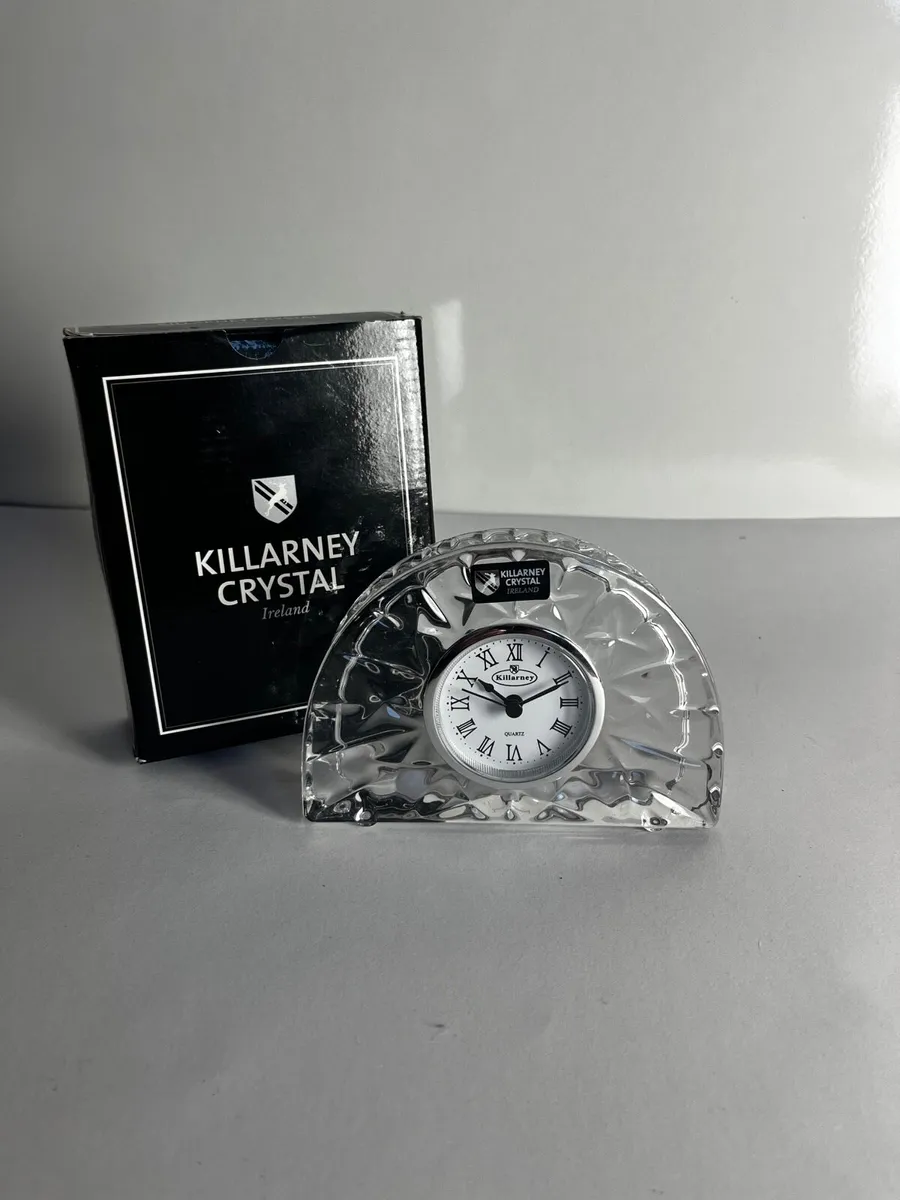 Killarney Crystal Clock - Image 1