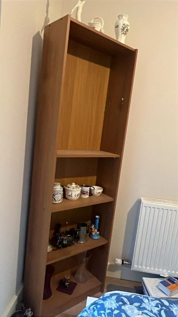 Corner showcase wooden - Image 2