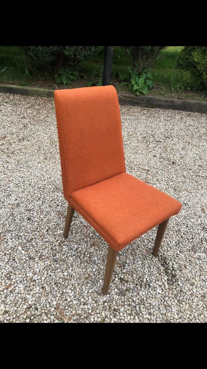 Mid century dining chairs x 4. - Image 3