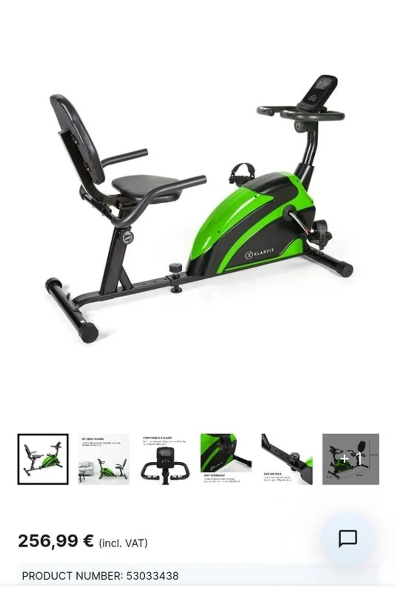 Klarfit exercise Bike - Image 1