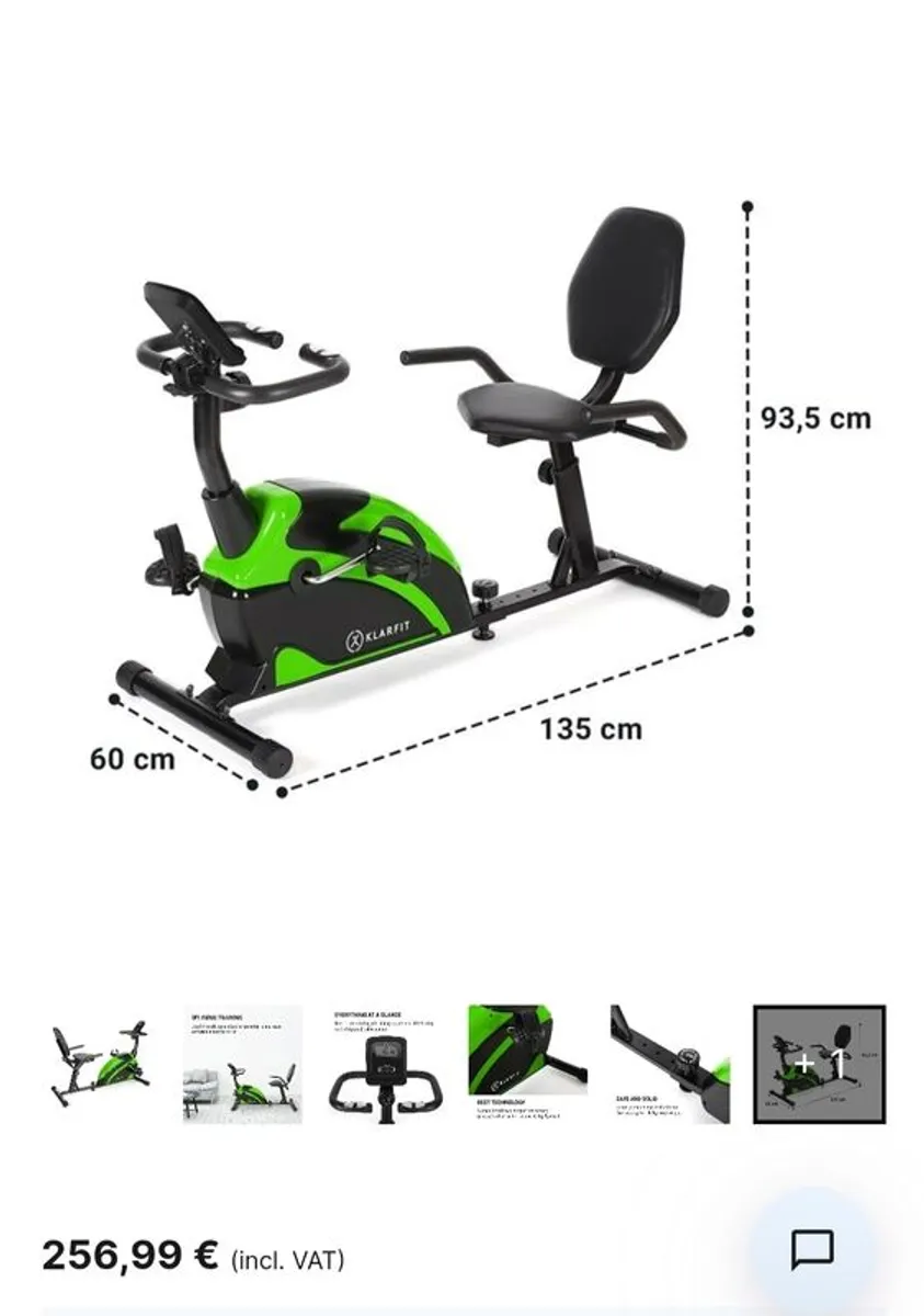 Klarfit exercise Bike - Image 2
