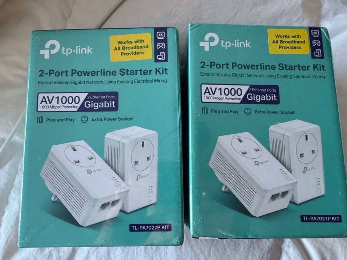 tp-link 2 port powerline starter kit